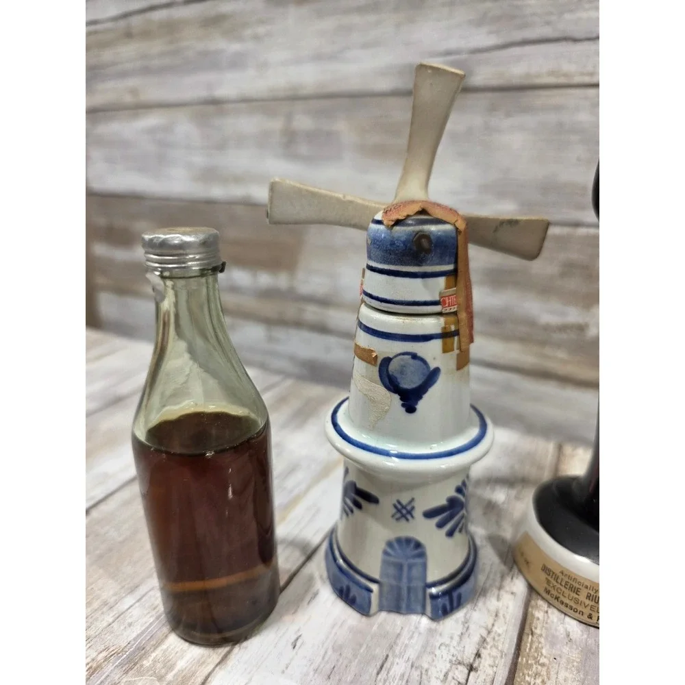 Liquore Galliano Miniatures Collection Windmill Soldier Bottles Barware Collect‎